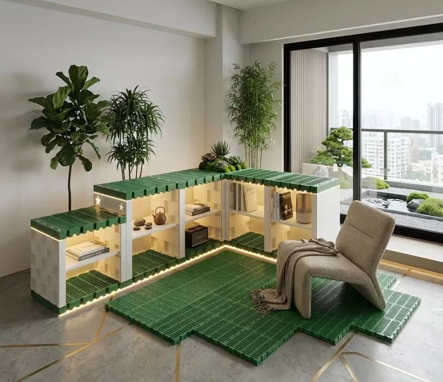 MECube無限方塊 客製化簡約客廳模組 產品示意圖